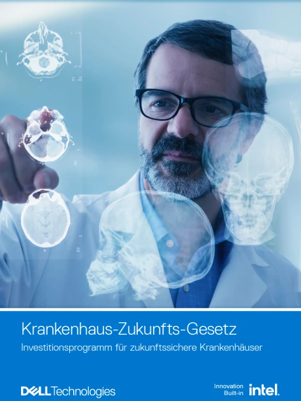 Intel Flyer ,,Krankenhaus-Zukunfts-Gesetz"